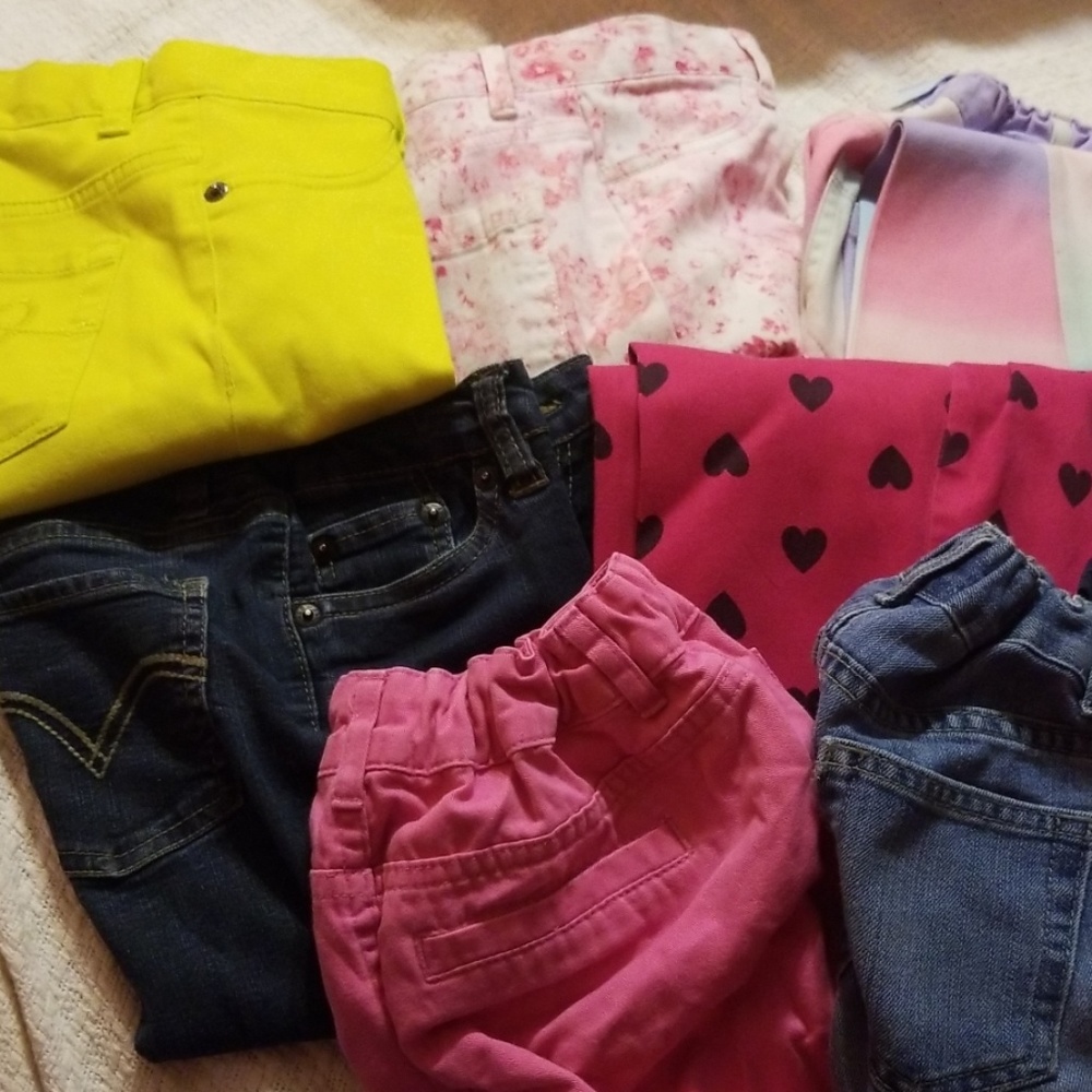 Girls size 8 bottoms